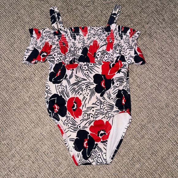 18-24m Janie and Jack Patriotic One-Piece Bathing Suit - Picture 1 of 3